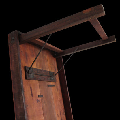 Raw Materials Inklapbare Vintage Eettafel Xl - Gerecycled Hout - 190x80cm