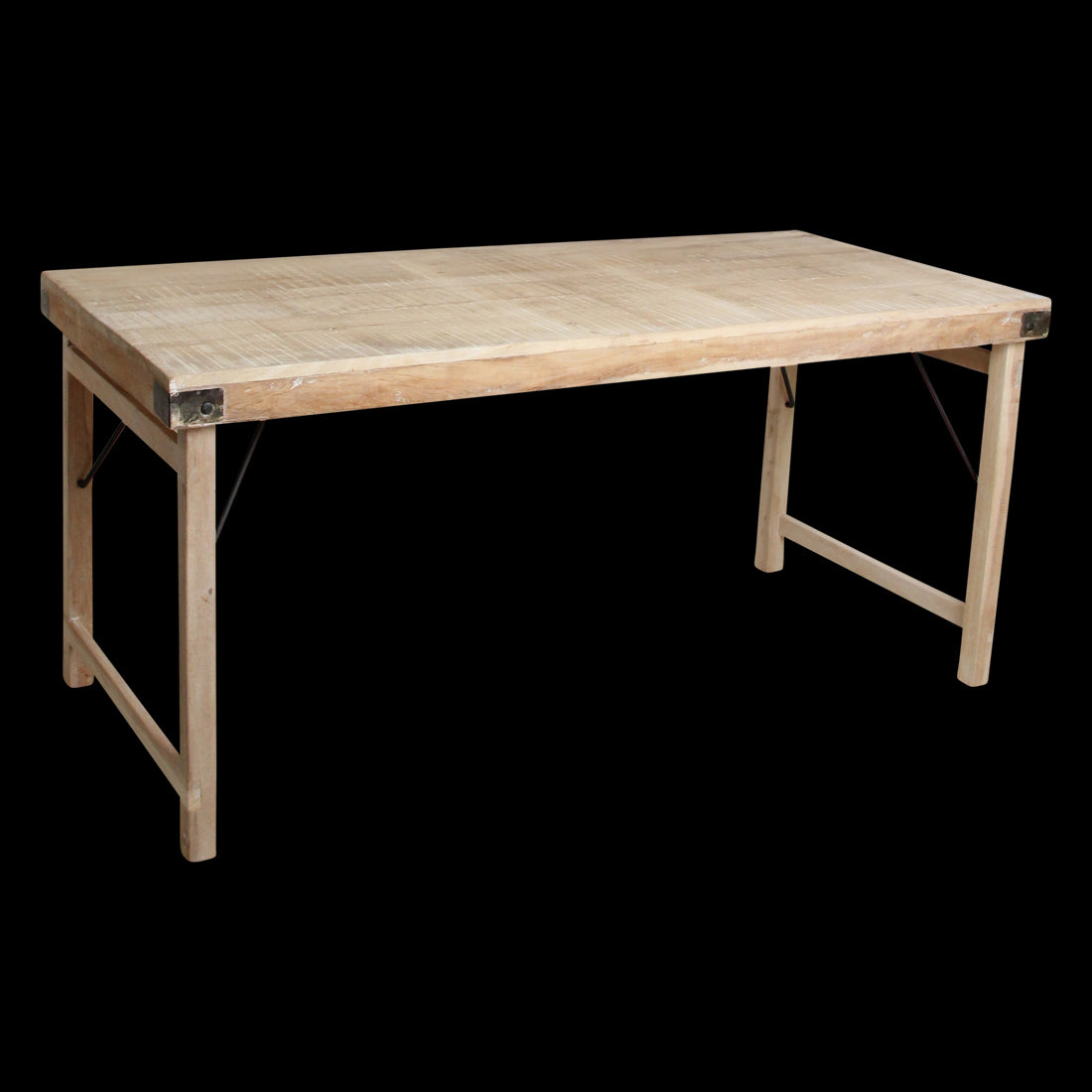 Raw Materials Limewash Opklapbare Eettafel - 165x75cm