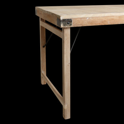 Raw Materials Limewash Opklapbare Eettafel - 165x75cm