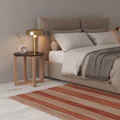 Raw Materials Marmeren Bijzettafel Mangohout - Zwart