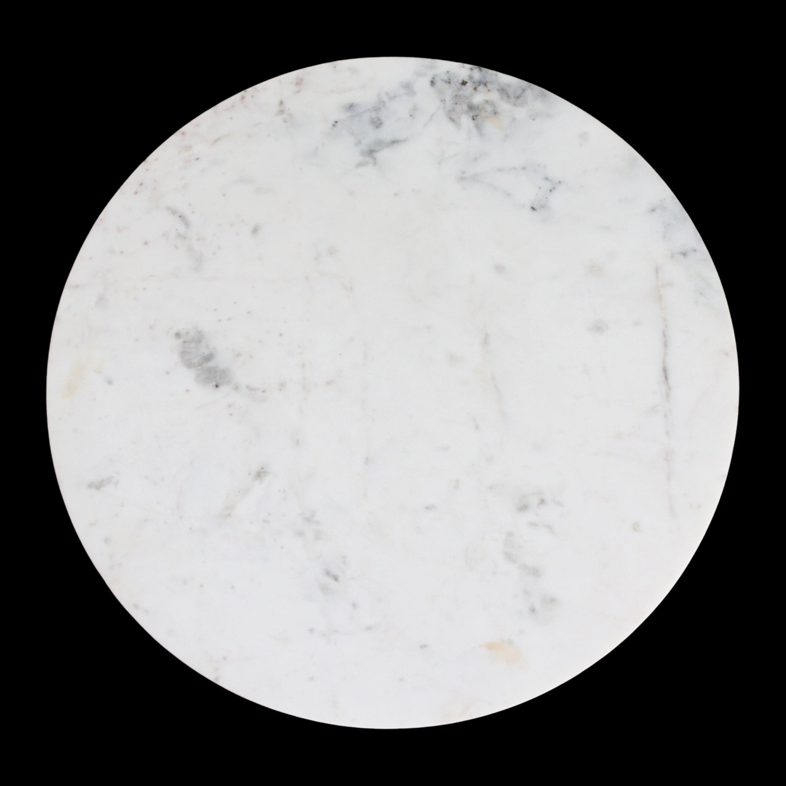 Raw Materials Marmeren Bijzettafel Rond - Wit