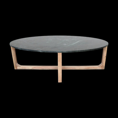 Raw Materials Ovale Marmeren Salontafel Groen 120x60cm