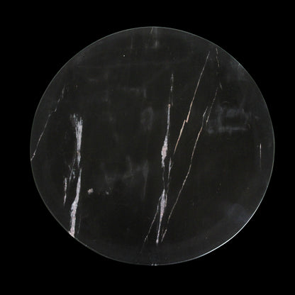 Raw Materials Sabah Marmeren Bijzettafel - Zwart