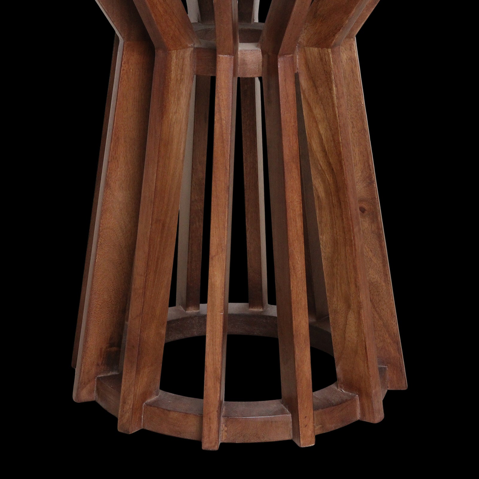 Raw Materials Sabah Marmeren Bijzettafel - Zwart