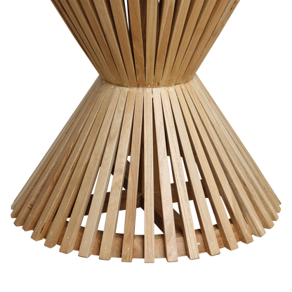 Raw Materials Bijzettafel Infinity Hourglass Rond 46cm Marmer