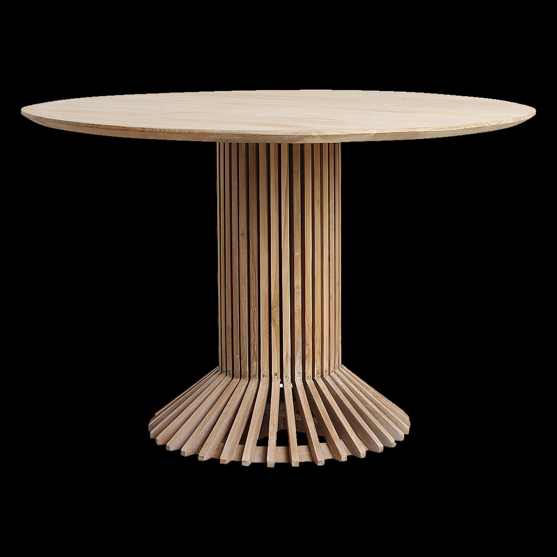 Raw Materials Eiffel Teakhouten Ronde Eettafel - Ø 120cm