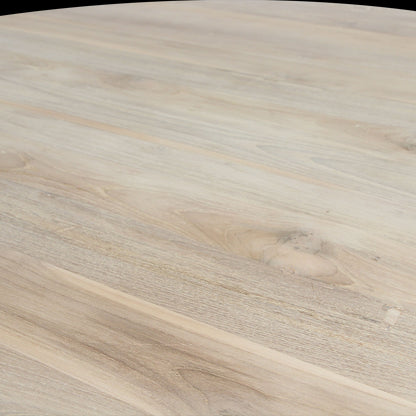 Raw Materials Eiffel Teakhouten Ronde Eettafel - Ø 120cm