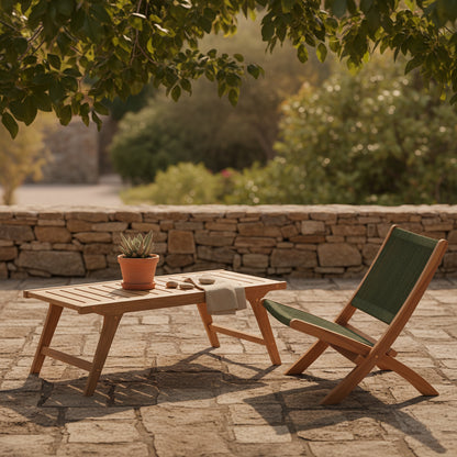 Raw Materials Tuintafel Odin 100x50cm Teakhout