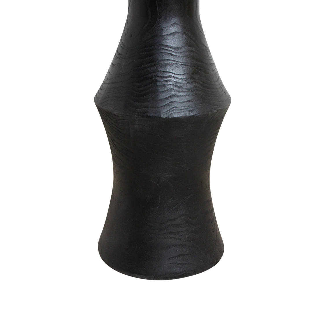 Raw Materials Bijzettafel Nero Twilight Rond 50cm Teakhout Zwart