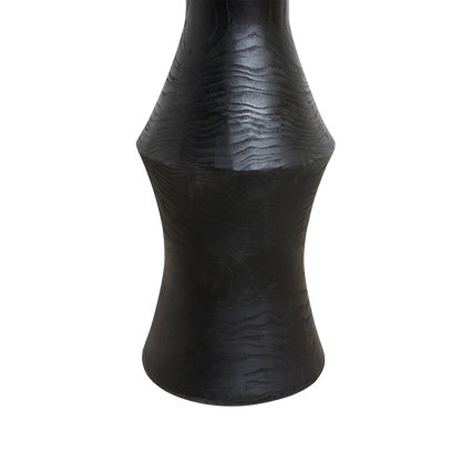 Raw Materials Bijzettafel Nero Twilight Rond 50cm Teakhout Zwart