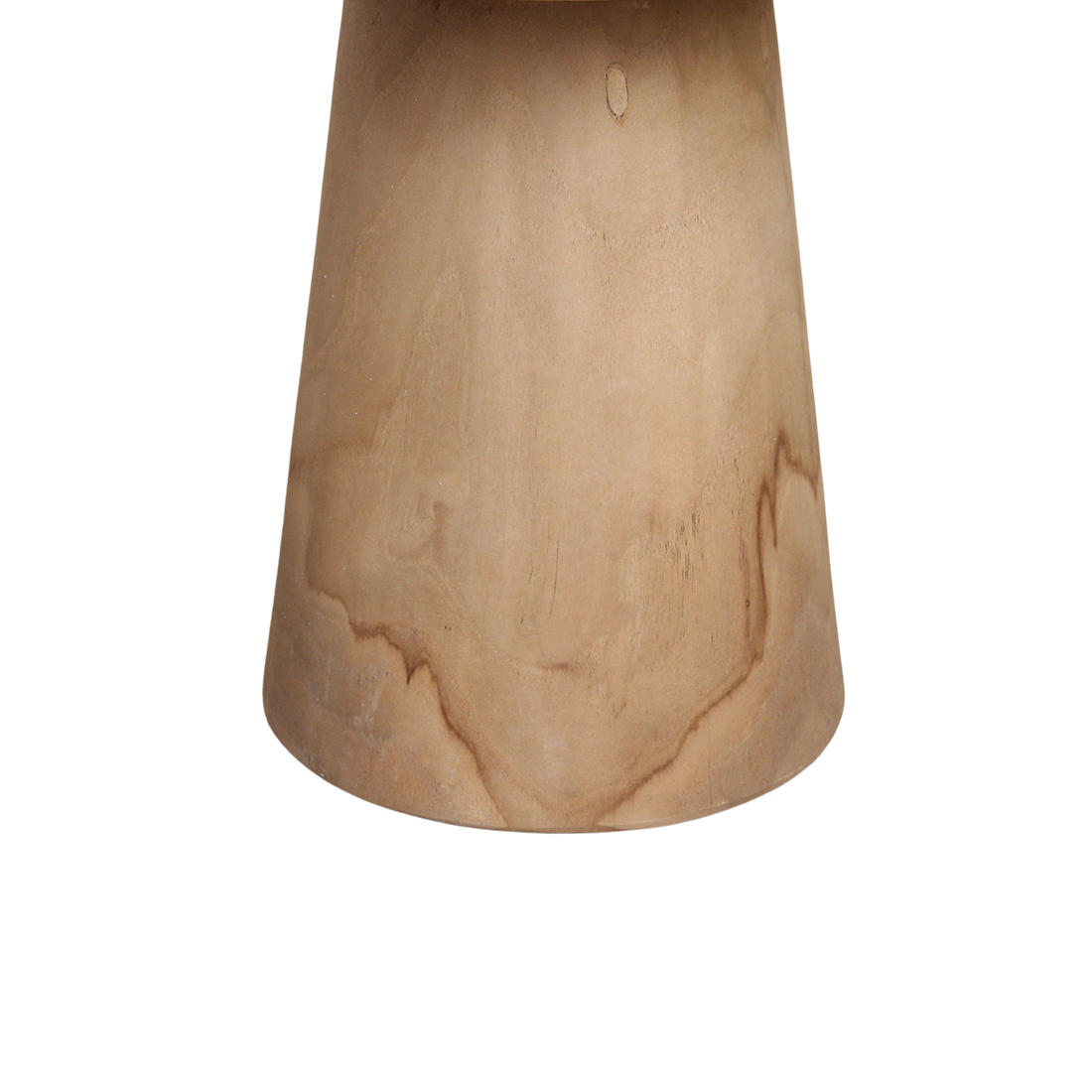 Raw Materials Bijzettafel Nero Ray Rond 40cm Teakhout