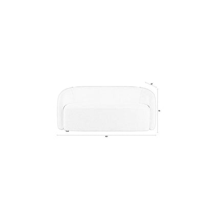 White Label Living 2.5-zits Bank Len Wit - KwaliteitWonen.nl