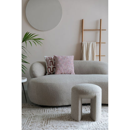White Label Living 2.5-zits Bank Noxx Teddy Beige - KwaliteitWonen.nl