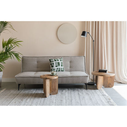White Label Living 3-zits Slaapbank Cielke Beige - KwaliteitWonen.nl