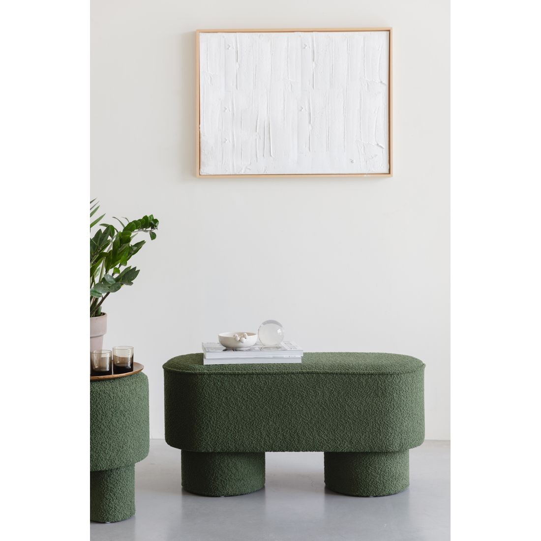 White Label Living Bankje Marcos Groen - KwaliteitWonen.nl