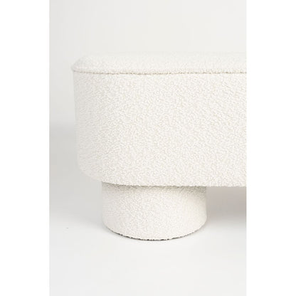 White Label Living Bankje Marcos Wit - KwaliteitWonen.nl