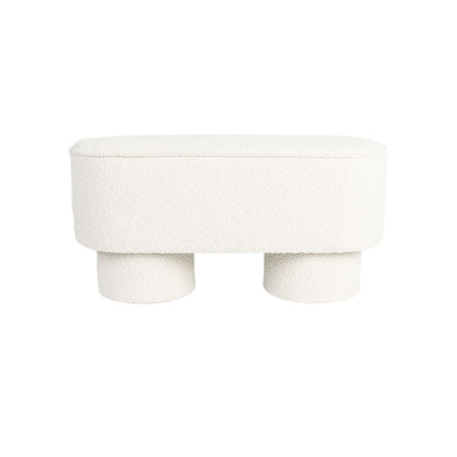 White Label Living Bankje Marcos Wit - KwaliteitWonen.nl