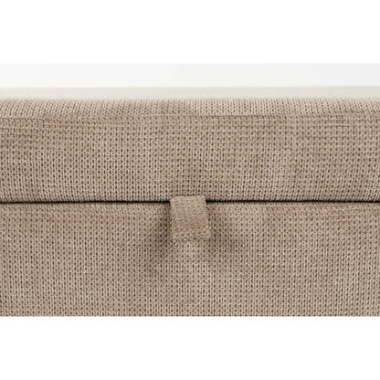 White Label Living Bankje Miro Beige - KwaliteitWonen.nl