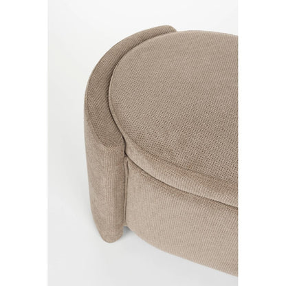 White Label Living Bankje Miro Beige - KwaliteitWonen.nl