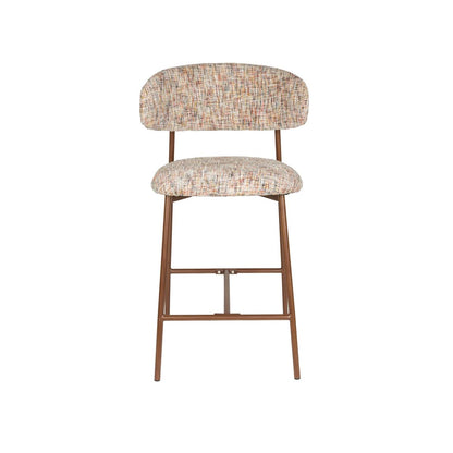White Label Living Barkruk Claes Multicolour - KwaliteitWonen.nl