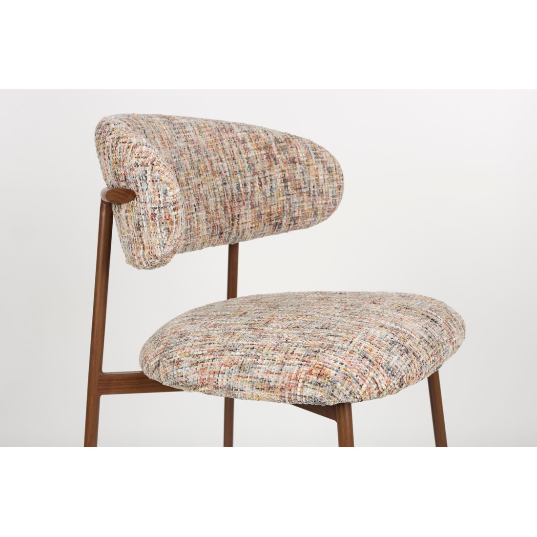 White Label Living Barkruk Claes Multicolour - KwaliteitWonen.nl