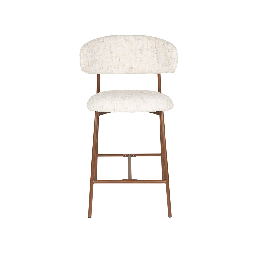 White Label Living Barkruk Claes Off-White - KwaliteitWonen.nl