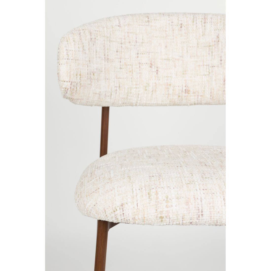 White Label Living Barkruk Claes Off-White - KwaliteitWonen.nl