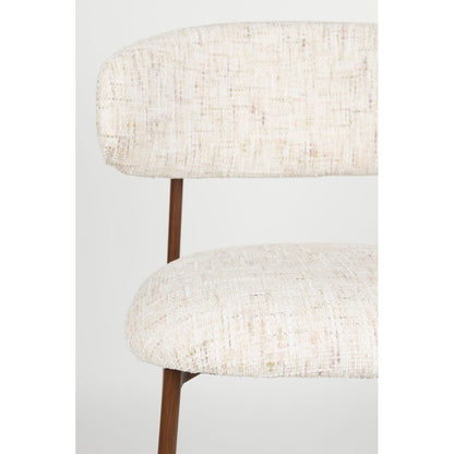 White Label Living Barkruk Claes Off-White - KwaliteitWonen.nl