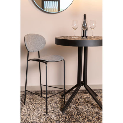 White Label Living Barkruk Donny Grijs - KwaliteitWonen.nl