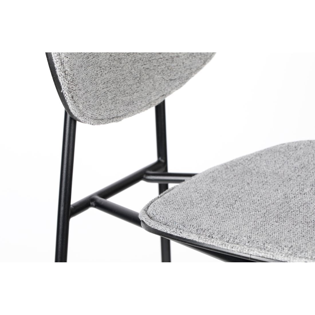 White Label Living Barkruk Donny Grijs - KwaliteitWonen.nl