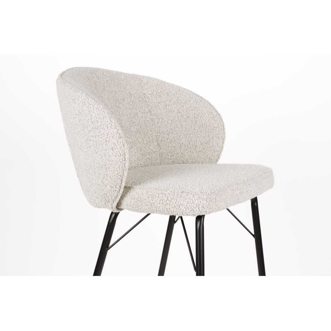 White Label Living Barkruk Joa Beige - KwaliteitWonen.nl