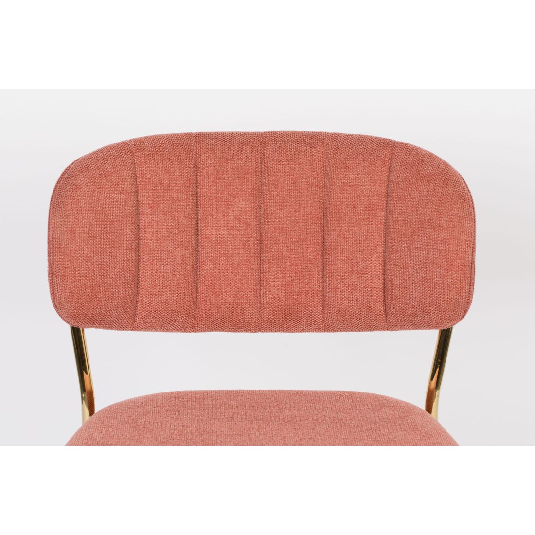White Label Living Barkruk Jolien Goud Roze - KwaliteitWonen.nl