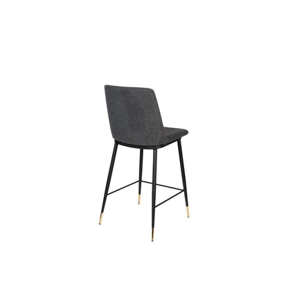 White Label Living Barkruk Lionel Donkergrijs - KwaliteitWonen.nl