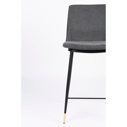 White Label Living Barkruk Lionel Donkergrijs - KwaliteitWonen.nl