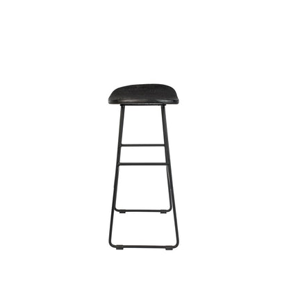 White Label Living Barkruk Tangle Zwart - KwaliteitWonen.nl