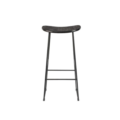 White Label Living Barkruk Tangle Zwart - KwaliteitWonen.nl