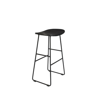 White Label Living Barkruk Tangle Zwart - KwaliteitWonen.nl