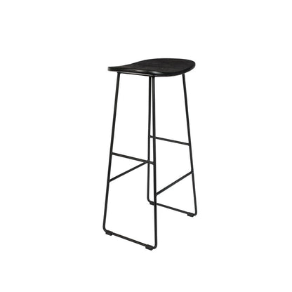 White Label Living Barkruk Tangle Zwart - KwaliteitWonen.nl