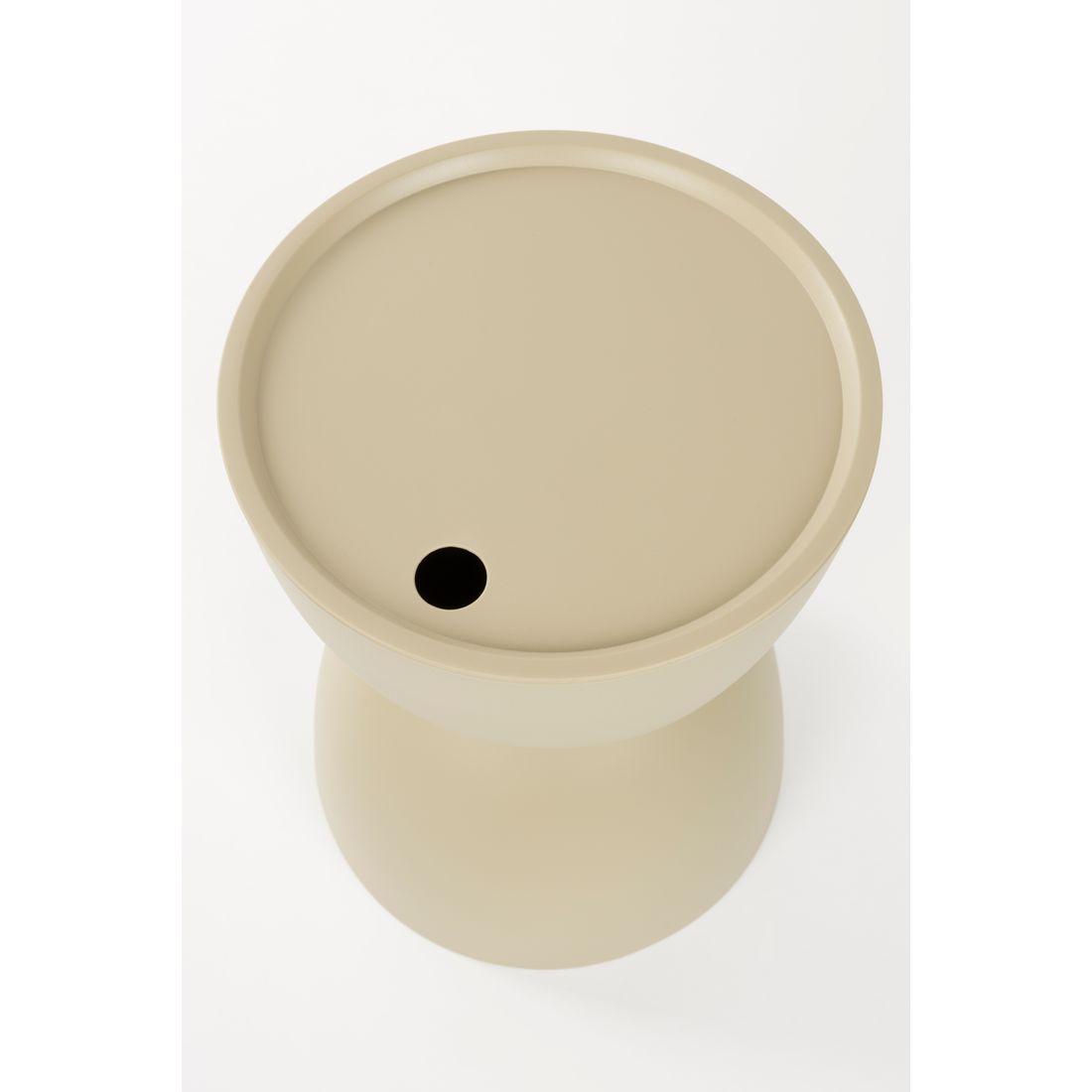 White Label Living Bijzettafel Buiten Mara Beige - KwaliteitWonen.nl