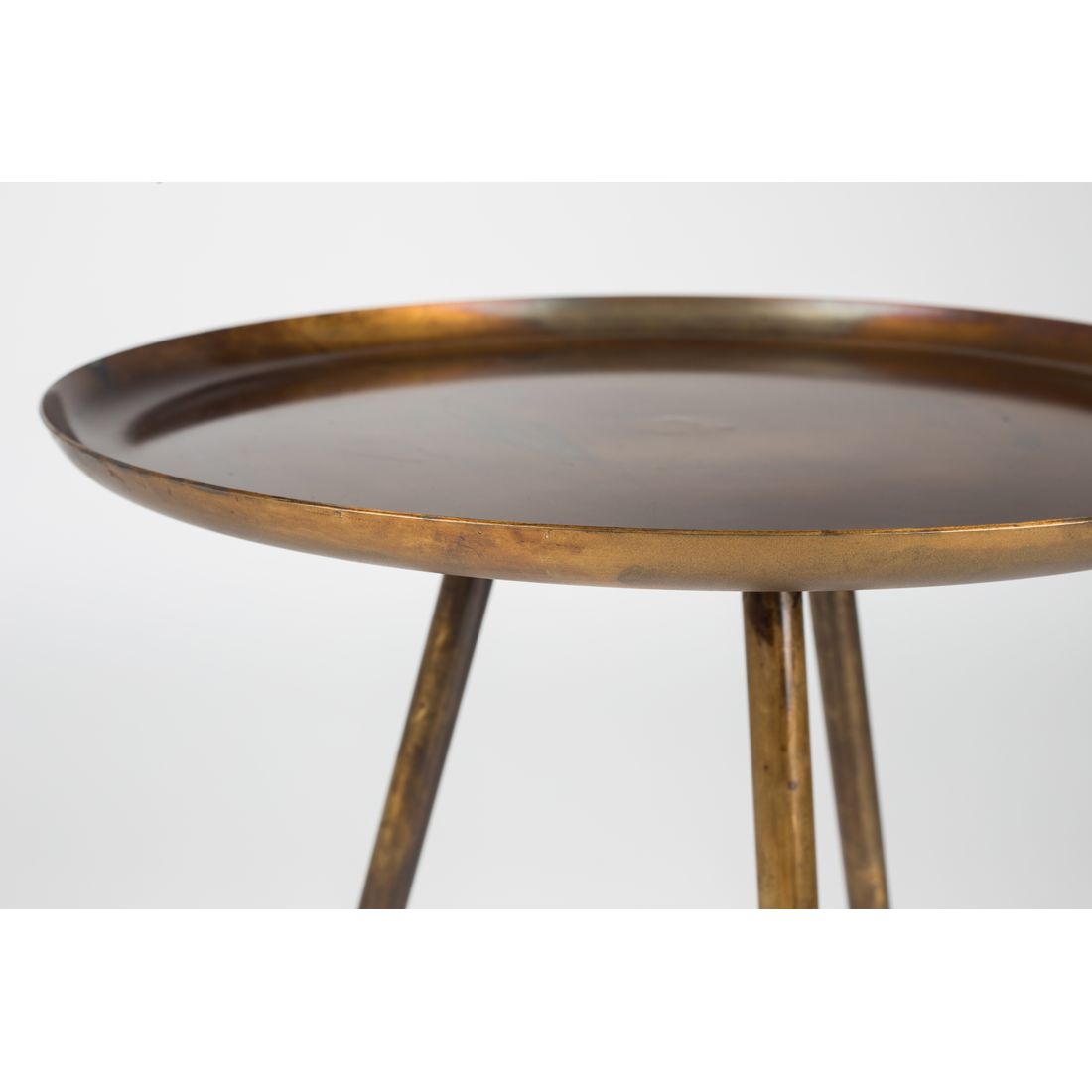 White Label Living Bijzettafel Frost Koper - KwaliteitWonen.nl