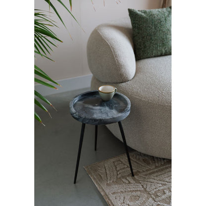 White Label Living Bijzettafel Karrara Grijs - KwaliteitWonen.nl