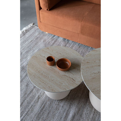 White Label Living Bijzettafel Karula Laag - KwaliteitWonen.nl