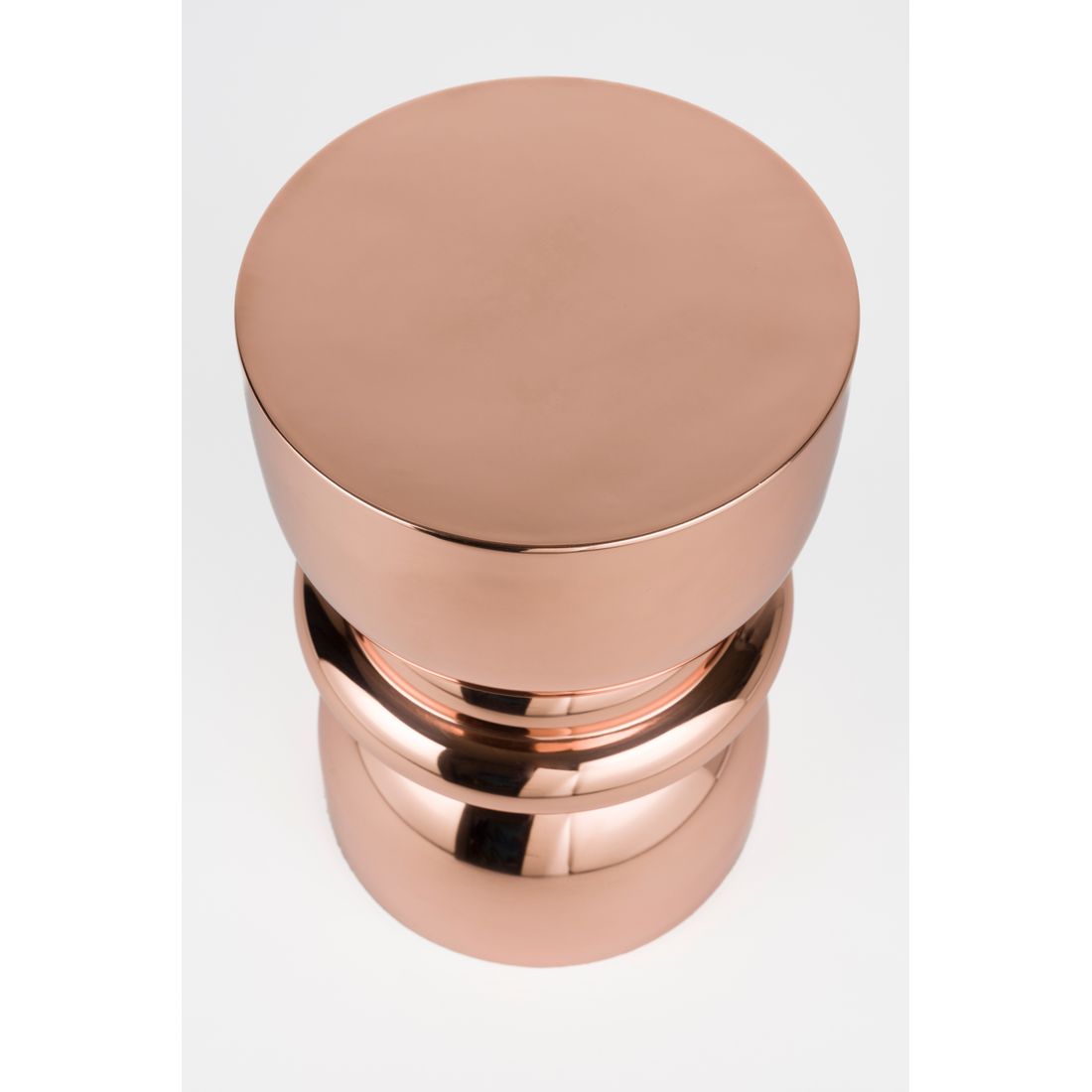 White Label Living Bijzettafel Kinga Copper - KwaliteitWonen.nl