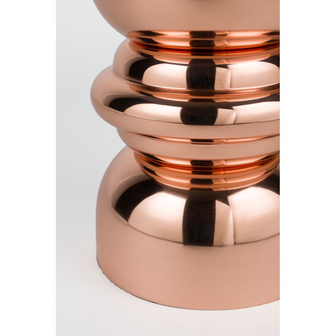 White Label Living Bijzettafel Kinga Copper - KwaliteitWonen.nl