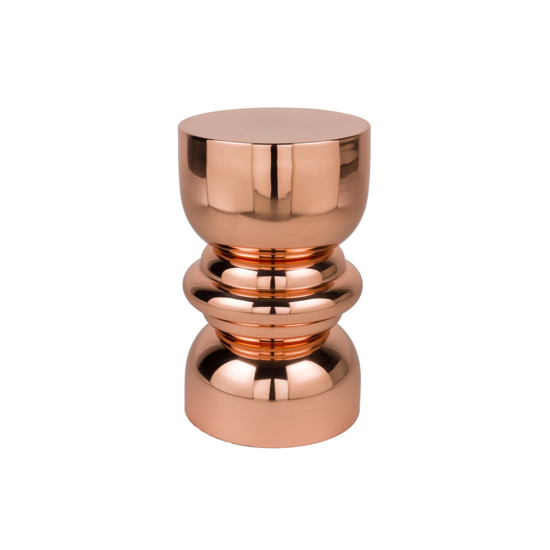 White Label Living Bijzettafel Kinga Copper - KwaliteitWonen.nl