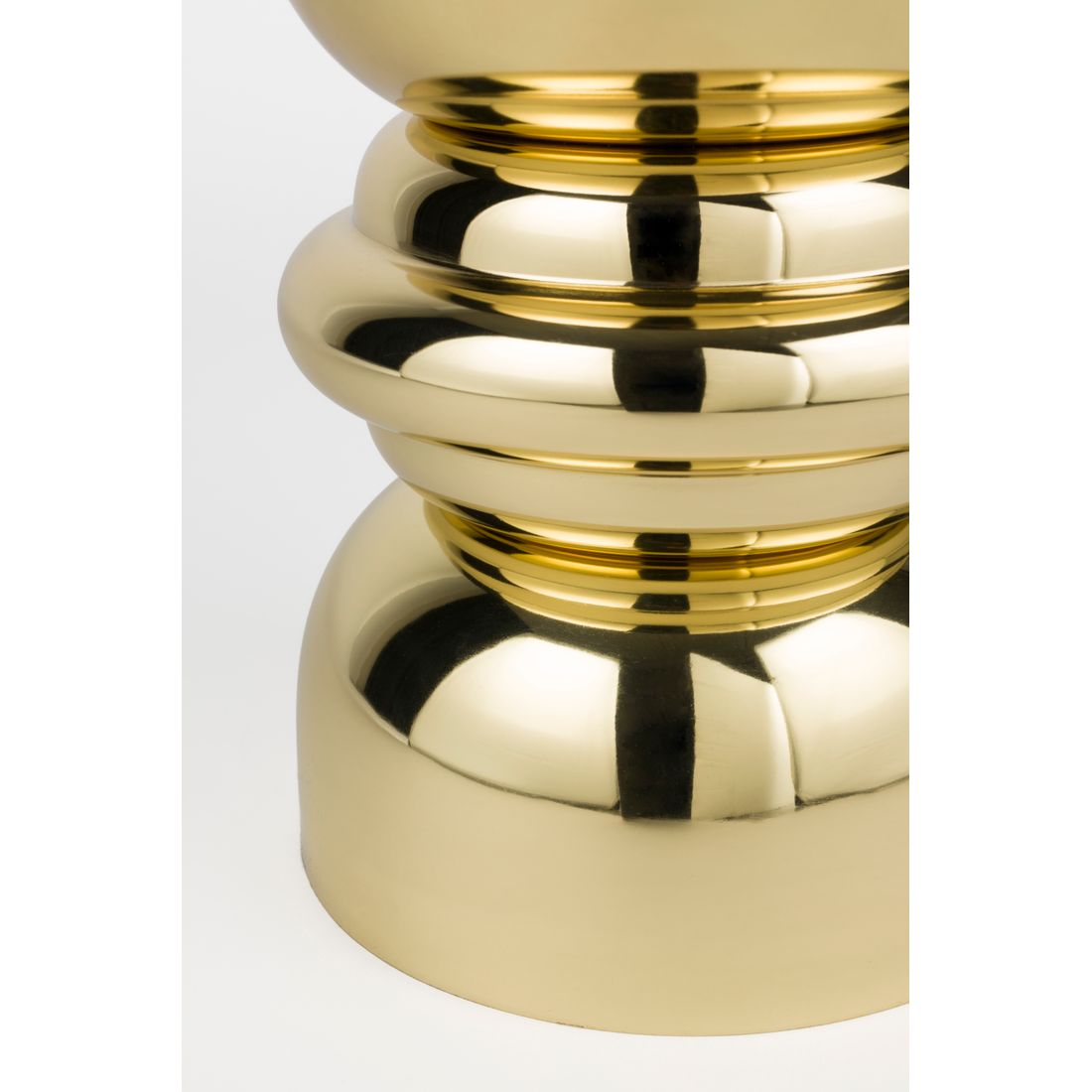 White Label Living Bijzettafel Kinga Goud - KwaliteitWonen.nl