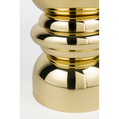 White Label Living Bijzettafel Kinga Goud - KwaliteitWonen.nl