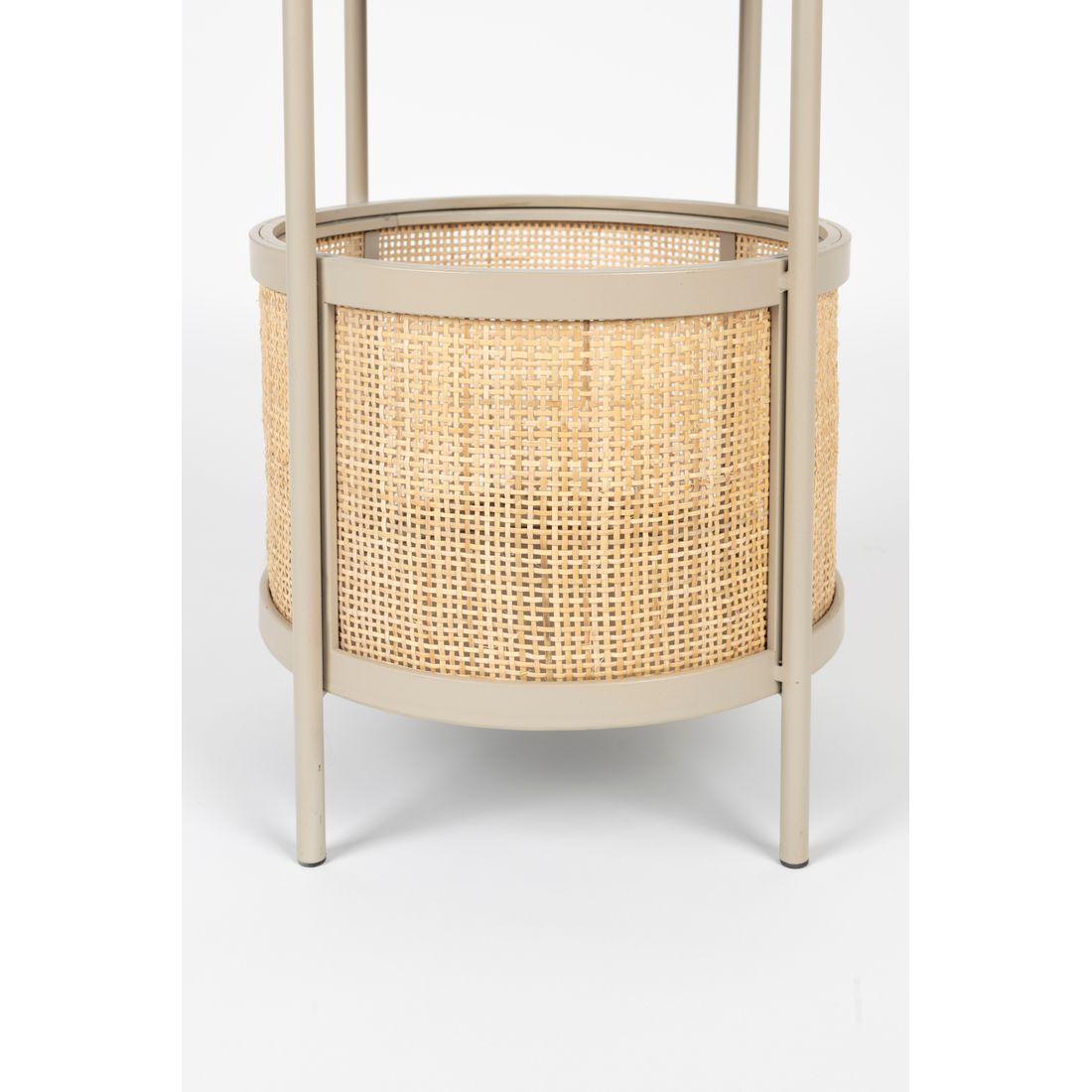 White Label Living Bijzettafel Makoto Beige - KwaliteitWonen.nl