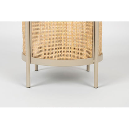 White Label Living Bijzettafel Makoto Beige - KwaliteitWonen.nl