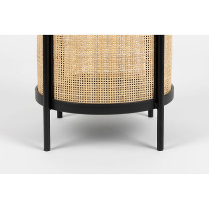 White Label Living Bijzettafel Makoto Zwart - KwaliteitWonen.nl